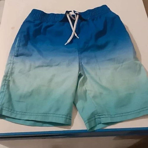 Children's swimsuit size 9 like new, blue and turquoise