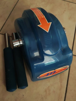 AB SLIDE abdominal exercise device used