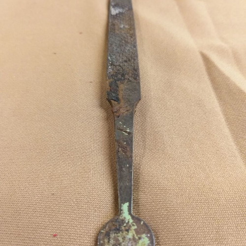 Antique rasp used, length 23.5 centimeters
