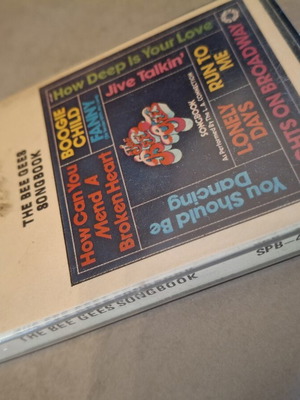Vintage The Bee Gees Songbook cassette tape used, pop