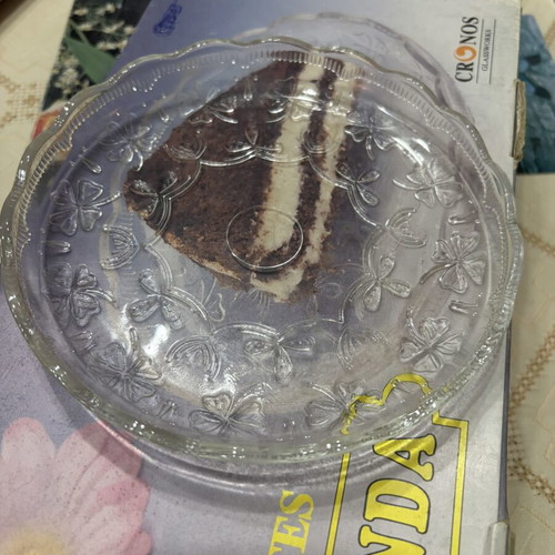 Set of vintage cake plates
