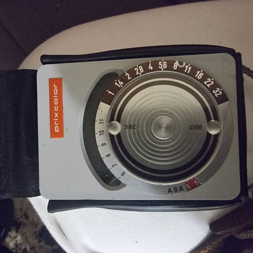 Vintage camera like new with light meter