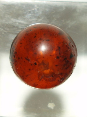 Baltic amber used, authentic very old 16.10 mm 12.45ct