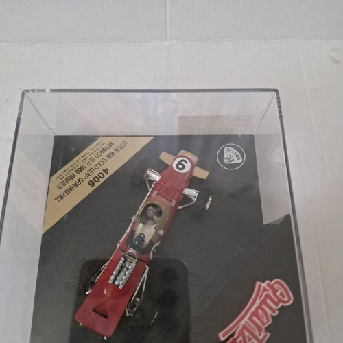 Lotus 49B model 1:43 used, Graham Hill Monaco GP 1968, Quartzo 4006