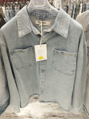 Men's Blue Spring Denim Jacket YF3545 New, Cotton