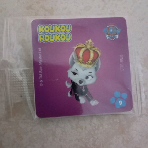 Paw Patrol Koukou Roukou No 9 sticker new