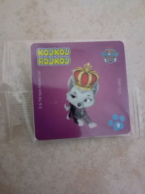 Paw Patrol Koukou Roukou No 9 sticker new