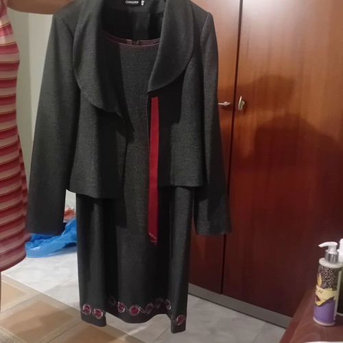Women's suit like new, gray, size L