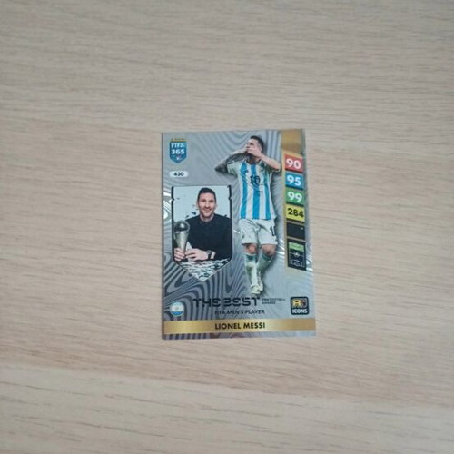 Lionel Messi PS9 collectible card new