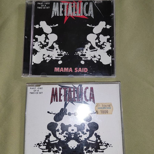 Metallica Mama Said 2-CD single set used, 1996 Vertigo