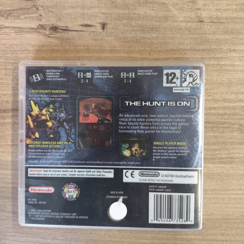 Metroid Prime Hunters Nintendo DS game like new, English version