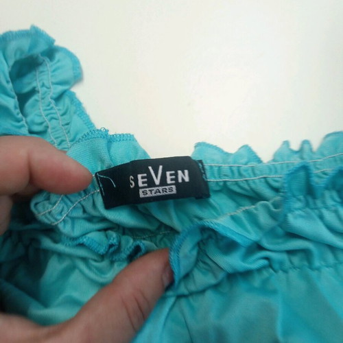 Blue blouse S smile like new, turquoise