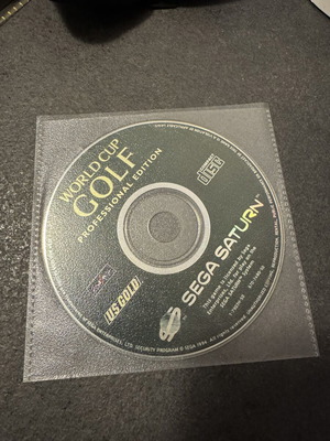 World Cup Golf Sega Saturn δισκάκι μεταχειρισμένο