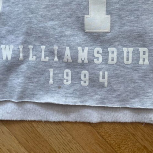 Stradivarius crop top hoodie with NY logo