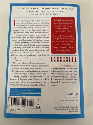 Книга Innovator's Dilemma на английски като нова