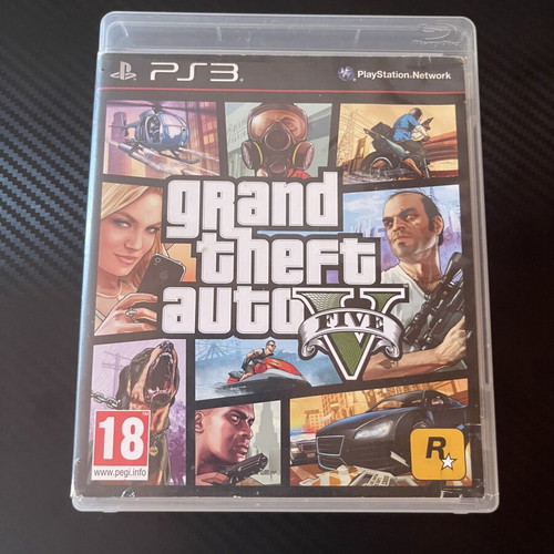 Grand Theft Auto V GTA 5 PS3 like new