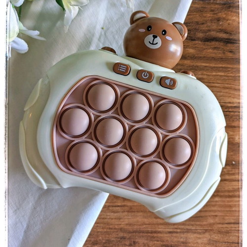 Pop Up Bear Anti Stress Game Toy with Sounds like new
