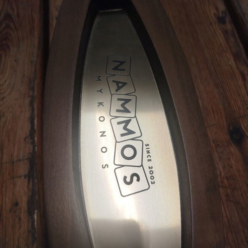 Nammos Mykonos decorative item like new, wood and metal