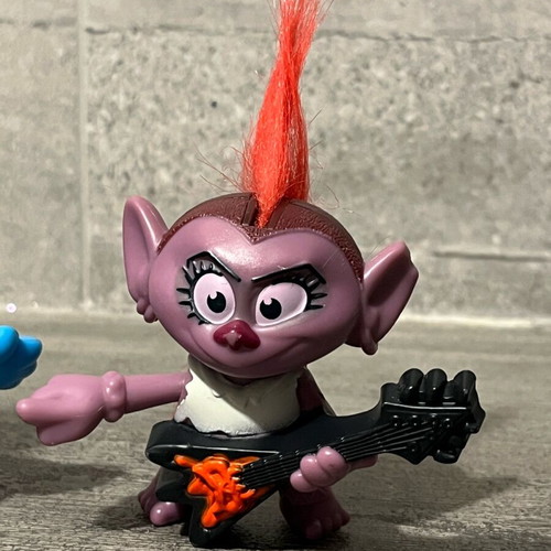 Trolls figures used, set of 3 pieces