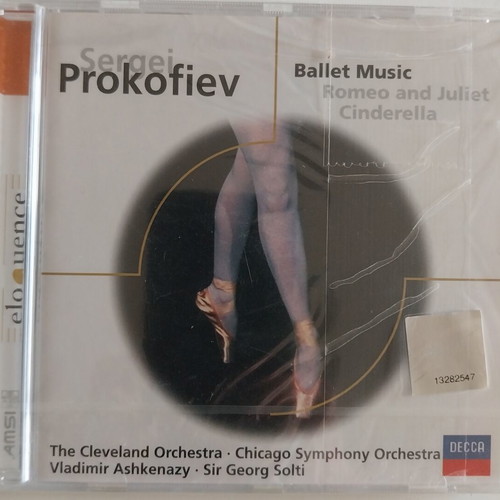 Sergei Prokofiev Ballet Music CD new, classical