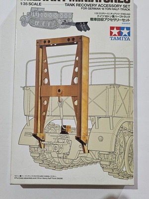 Tamiya Military Miniatures Tank Recovery Accessory Set 1/35 MM243 like new