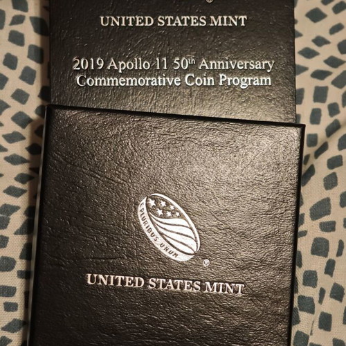 USA Silver Dollar 2019 Apollo 11 50th Anniversary Commemorative Coin