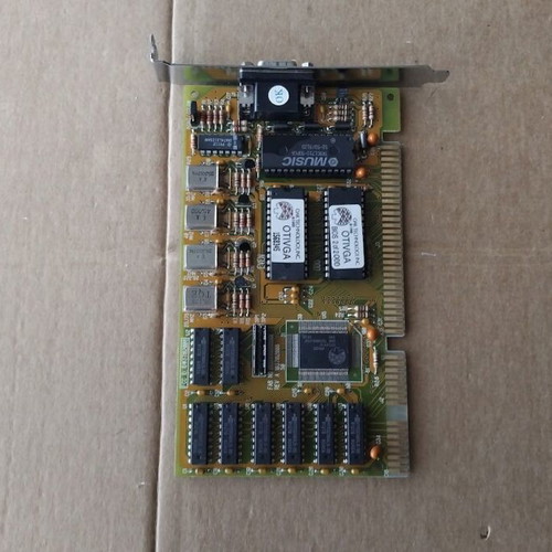 OAK OTIVGA 3716 256KB 16-bit ISA video card like new