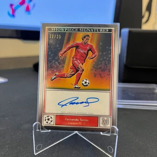 Fernando Torres Showpiece Signatures Auto 22/25 2024-25 Topps Museum