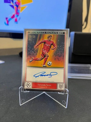 Fernando Torres Showpiece Signatures Auto 22/25 2024-25 Topps Museum