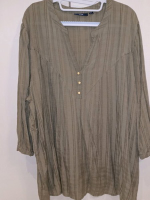 Kiabi blouse shirt 3XL like new, green