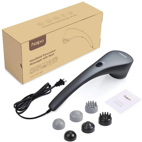 Naipo MGPC-5000 Massage Device with Heat and 6 Heads like new