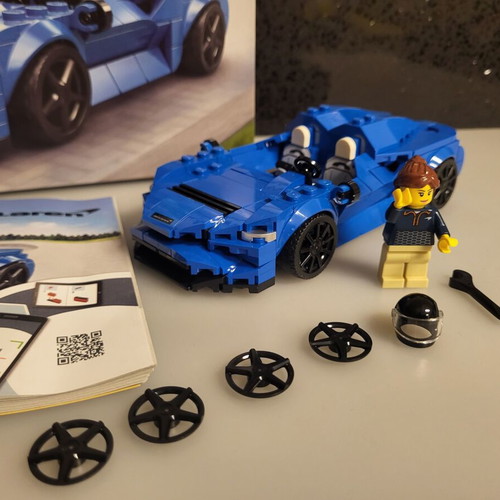Lego 76902 Speed Champions McLaren Elva like new, 2021