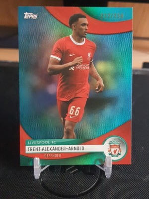 Topps Arsenal Team Set 2023-24 Trent Alexander Arnold like new