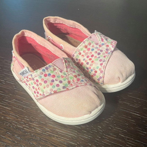 Toms kids espadrilles used, size 22