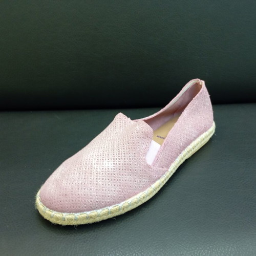 Ace espadrilles new, genuine leather, pink, size 41