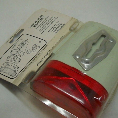 Vintage Berec rear bicycle lamp new, made in England