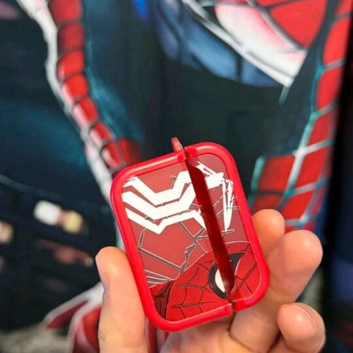 Spiderman hard case for AirPods Pro like new