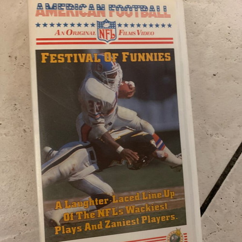 American Football NFL VHS μεταχειρισμένο, αυθεντική πρωτότυπη λειτουργική