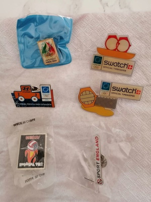 Olympic Games Pins Athens 2004 new, set of 5