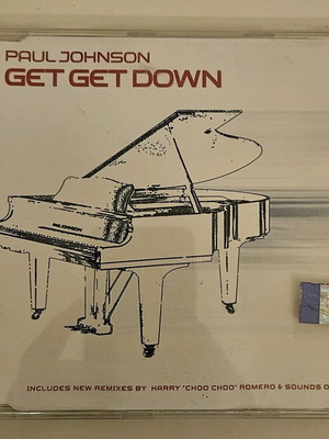 Paul Johnson Get Get Down CD used, electronic