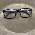 Anti-Blue Light Screen Protection Glasses black frame used, unisex
