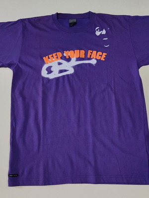 Nike T-Shirt Keep Your Face - DryFit (Large) Rare