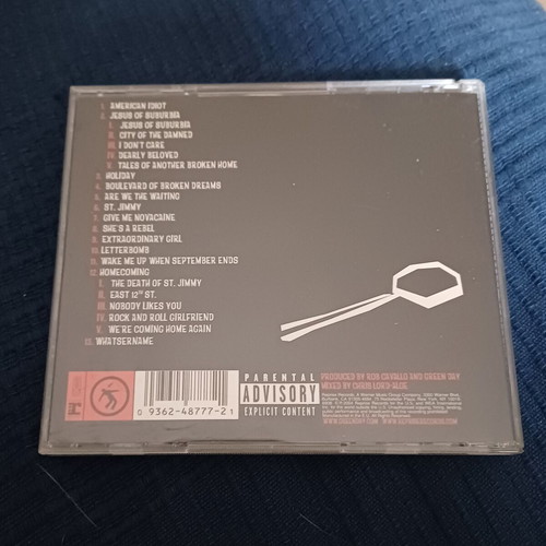 American Idiot CD album by Green Day like new, rock