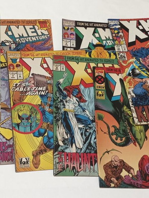 X-Men Adventures Marvel Comics issues Vol 1 No 12-13, Vol 2 No 2-3-5-6-7-9-12, Vol 3 No 6