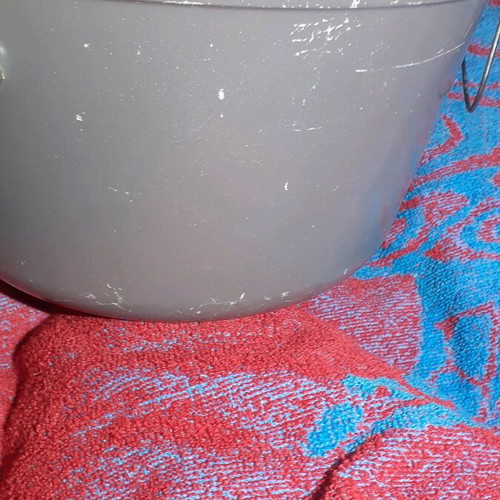 Neoflam Aluminum Fryer Pot 24 cm used with glass lid and basket