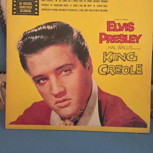 King Creole vinyl record by Elvis Presley 1958, like new