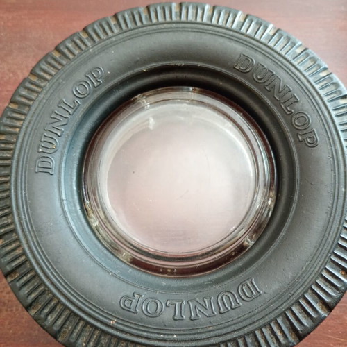 Dunlop ashtray used, collectible
