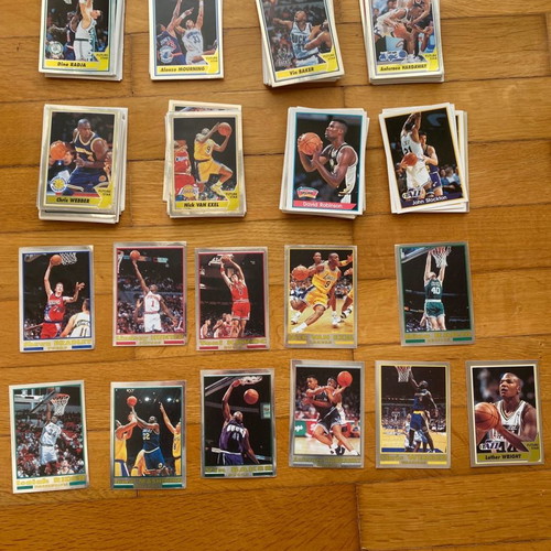 Πλήρες σετ αυτοκόλλητων Panini Basketball NBA 94-95 νέο