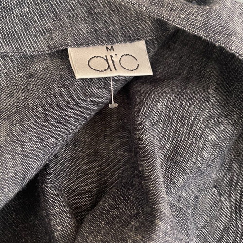 Twin set summer linen cotton, grey, new