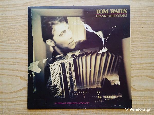  TOM WAITS  -  Franks Wild Years (1987) diskos viniliou Blues Rock Jazz